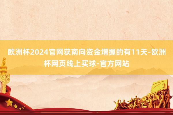 欧洲杯2024官网获南向资金增握的有11天-欧洲杯网页线上买球-官方网站